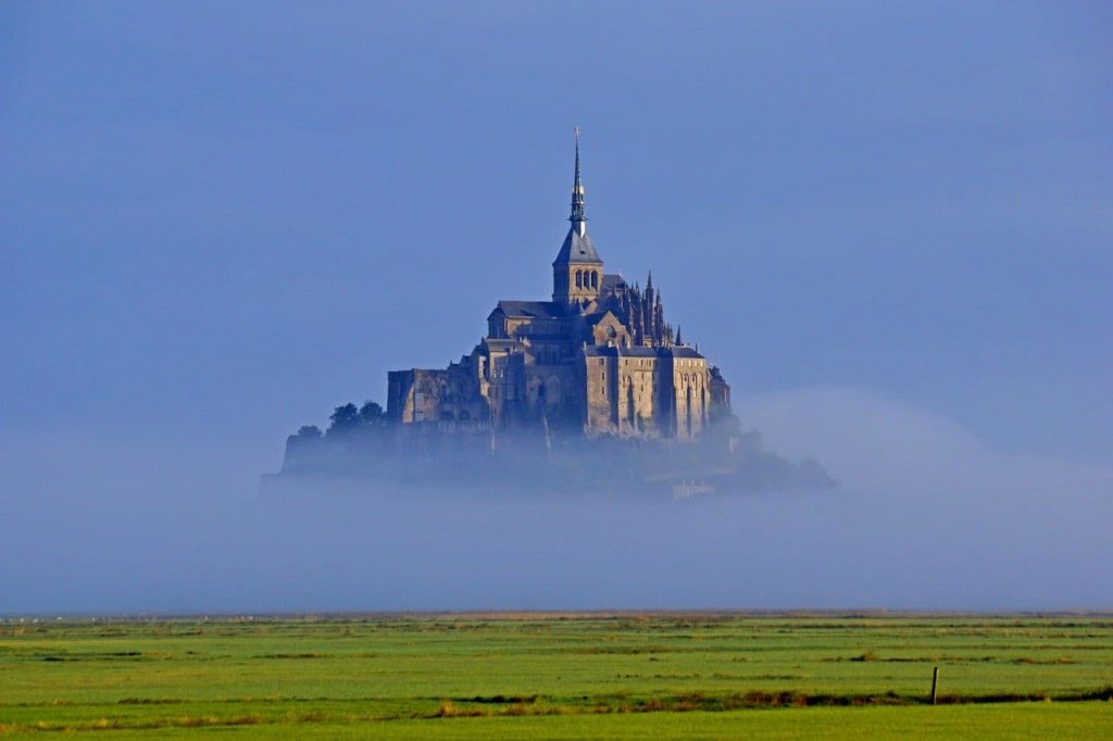la région Normandie Mont Saint Michel