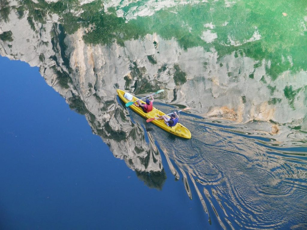 vacances gorges Verdon kayak