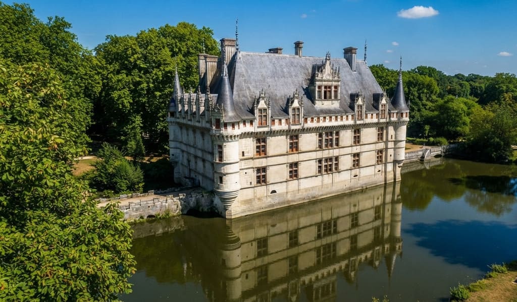 chateau de la Loire Azay Le Rideau