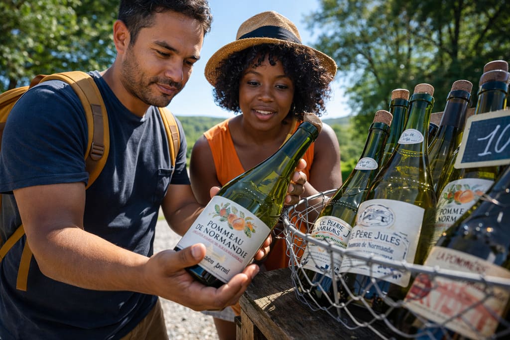 la région Normandie cidre