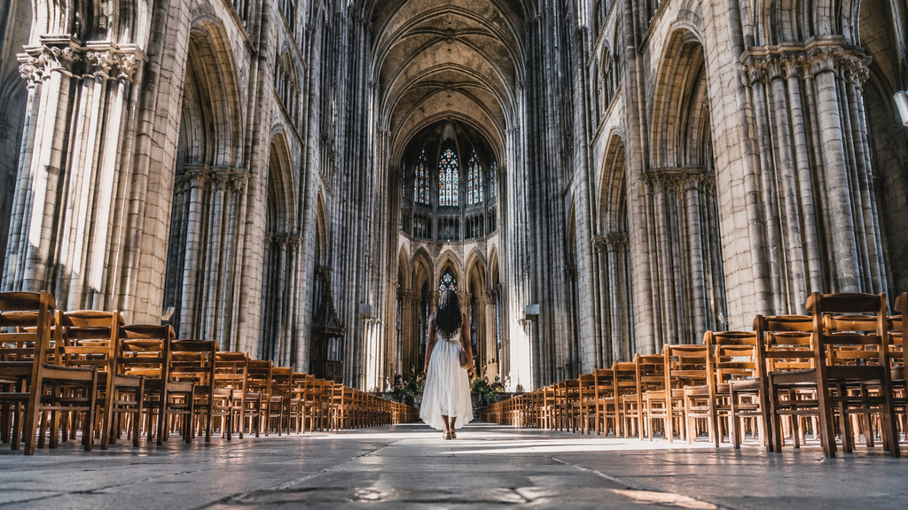 la région Normandie Eure cathédrale d'Evreux