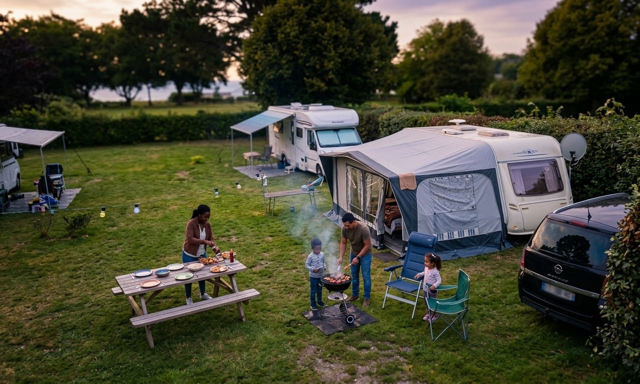 Le camping du Letty et ses emplacements