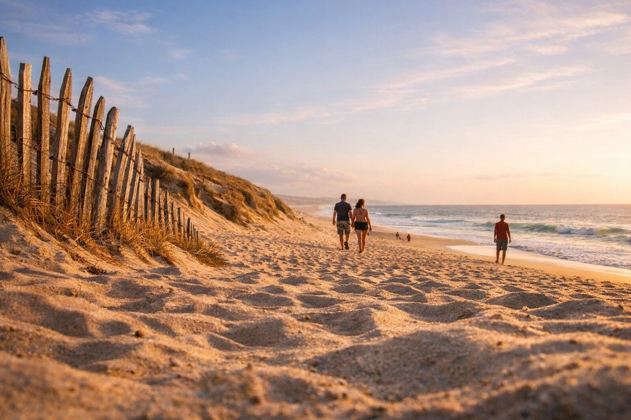 Camping en bord de mer : pieds dans l’eau dans le sud
