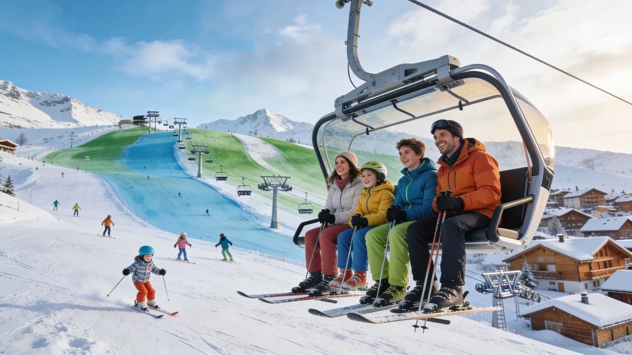 Conseils pratiques pour les vacances de février avec des remontées gratuites