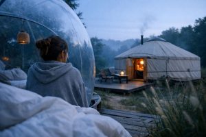 Dormir dans une bulle ou une yourte : mon avis