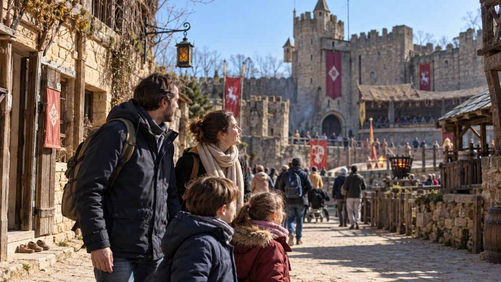 L'arrivée et le défi de la foule estivale