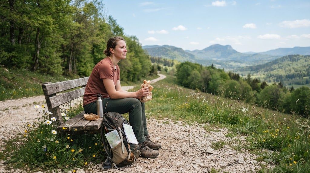 Itinéraire jour par jour du GRP de la Bresse comtoise