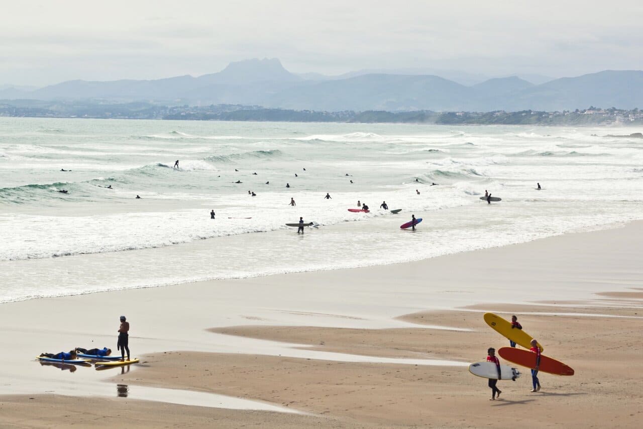 Pratiquer le surf au Pays basque