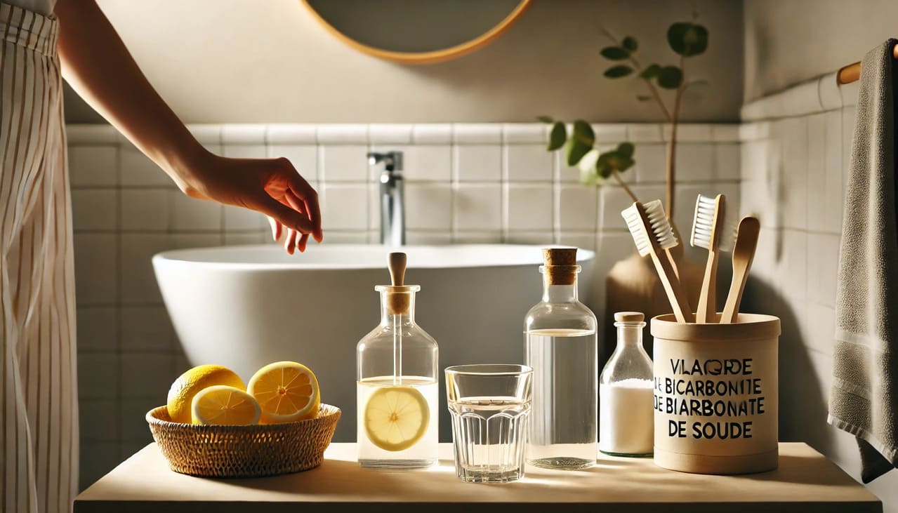 astuce de grand-mère pour détartrer les wc bicarbonate de soude